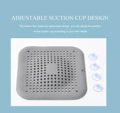 Silicone Sink Strainer Hair Catcher – Shower & Kitchen Drain Filter Plug