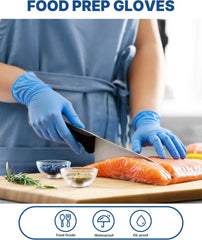 Nitrile Gloves Disposable Black 100PCS,Heavy Duty Work Gloves for Kitchen,Cleaning,Workshop-A Practical Valentine's DayEssential