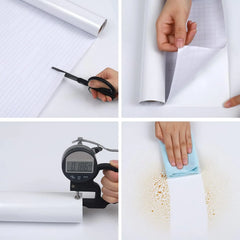 55cm Marble Self-Adhesive Wallpaper – Waterproof PVC Contact Paper for Kitchen, Cabinets & Home Decor