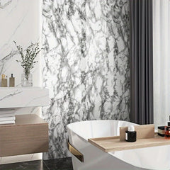 55cm Marble Self-Adhesive Wallpaper – Waterproof PVC Contact Paper for Kitchen, Cabinets & Home Decor
