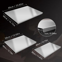 304 Stainless Steel Cutting Board – Kitchen Butcher Block