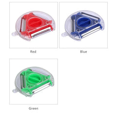1/3PCS 3in1 Magic Trio Peeler Set Slicer Shredder Peeler Julienne Cutter Multi Peel Blade Zesters Grater Kitchen Tool Accessorie