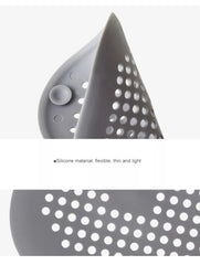 Silicone Sink Strainer Hair Catcher – Shower & Kitchen Drain Filter Plug