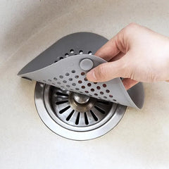 Silicone Sink Strainer Hair Catcher – Shower & Kitchen Drain Filter Plug