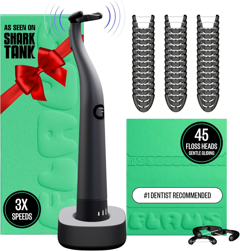 Electric Sonic Flosser Starter Kit – Gentle Plaque Removal
