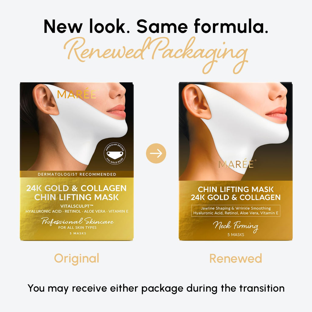 V Line Lifting Hydrogel Mask – Jawline & Neck Firming Care