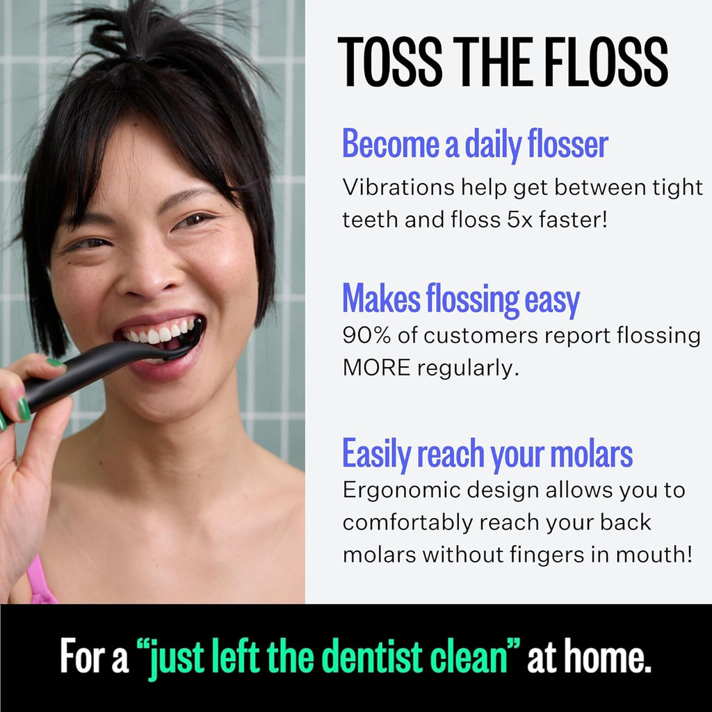 Electric Sonic Flosser Starter Kit – Gentle Plaque Removal