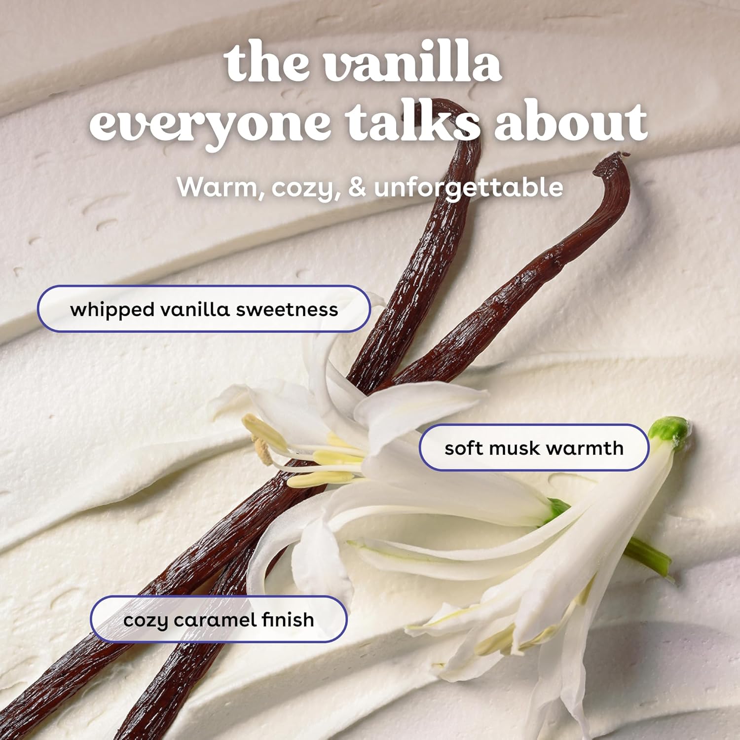 Vanilla Cashmere Shea Body Lotion – 24-Hour Hydration