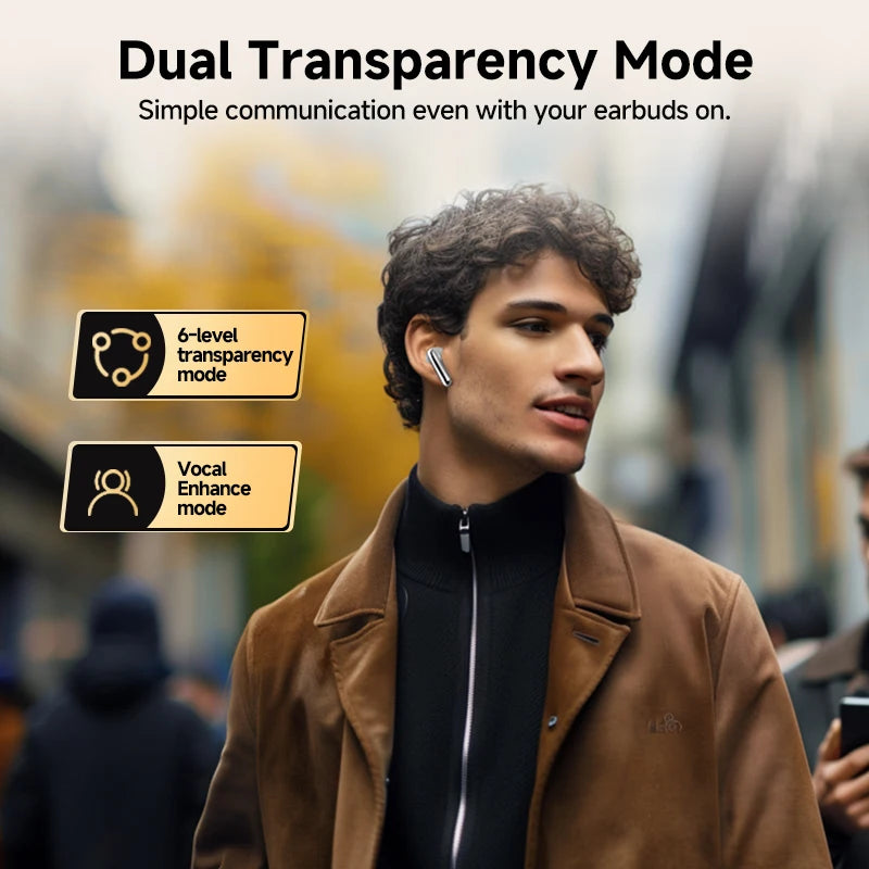 QCY MeloBuds Pro – Premium Noise Cancelling Earbuds | Hi-Res LDAC Audio | 34H Battery Life