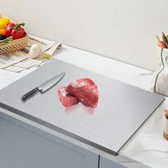 304 Stainless Steel Cutting Board – Kitchen Butcher Block