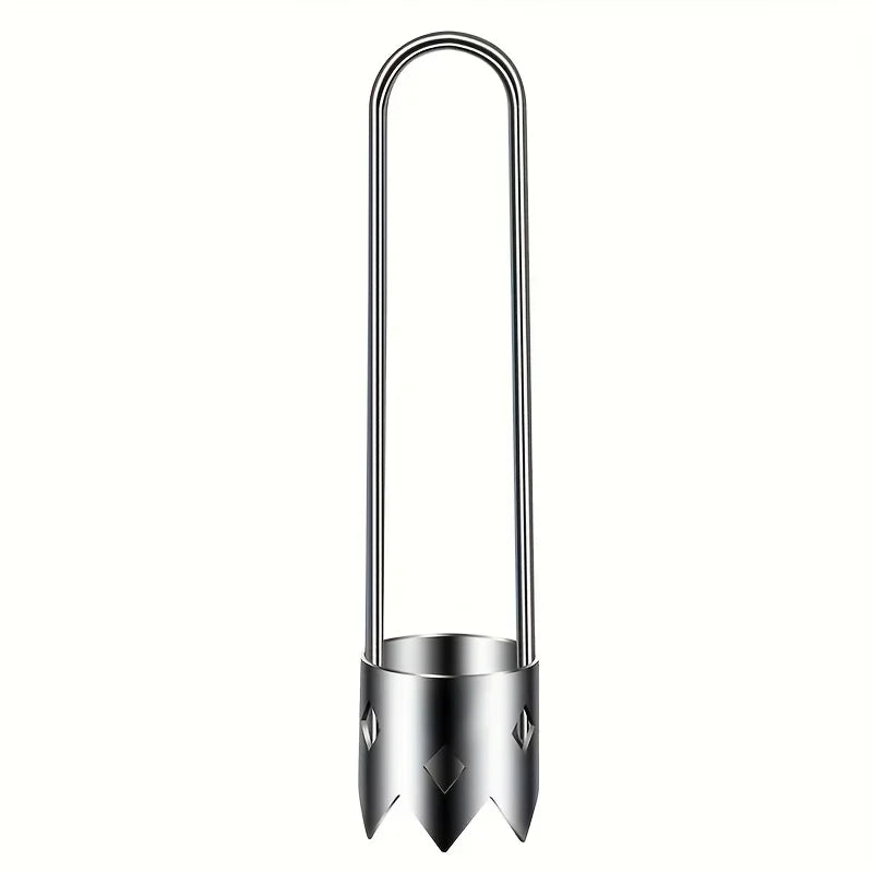 Stainless Steel Corers Portable Core Remover Fruit and Vegetable Core Extractor Kitchen Tools for Pitting Chili Peppers Melons