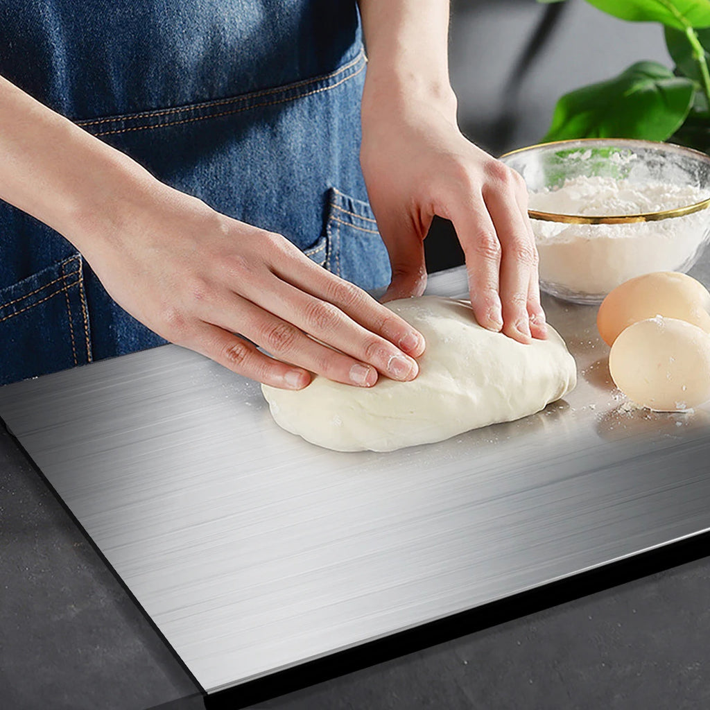 304 Stainless Steel Cutting Board – Kitchen Butcher Block