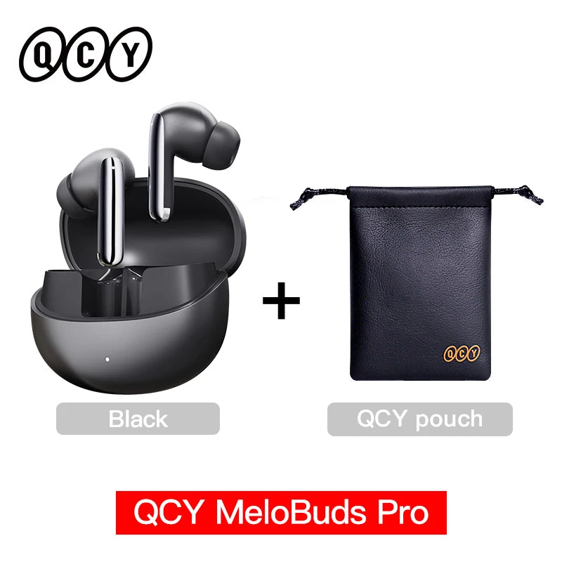 QCY MeloBuds Pro – Premium Noise Cancelling Earbuds | Hi-Res LDAC Audio | 34H Battery Life