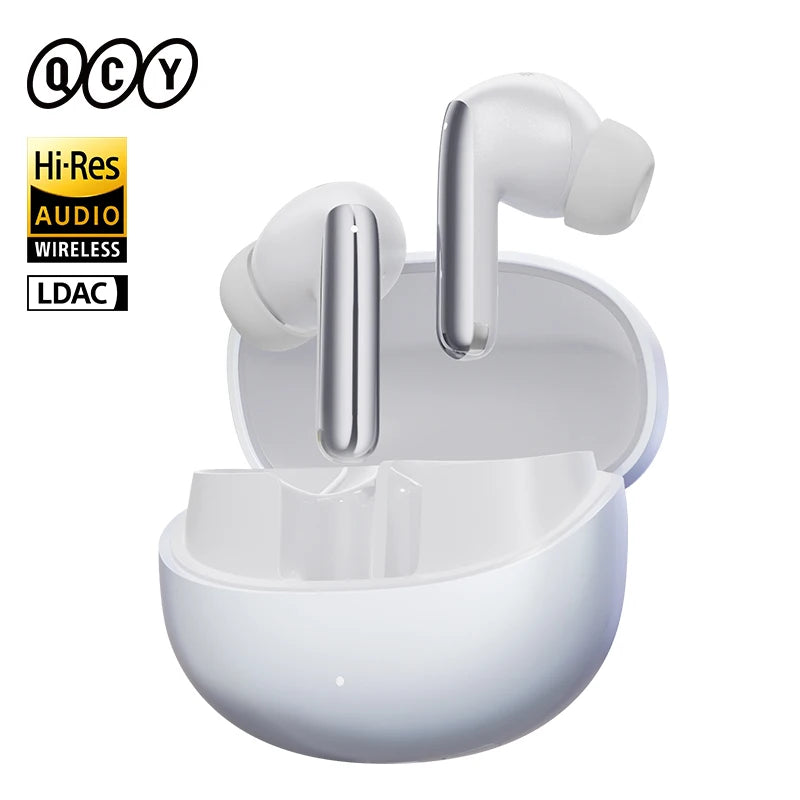 QCY MeloBuds Pro – Premium Noise Cancelling Earbuds | Hi-Res LDAC Audio | 34H Battery Life