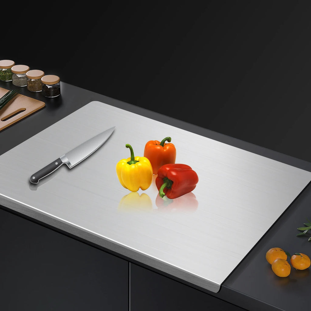 304 Stainless Steel Cutting Board – Kitchen Butcher Block